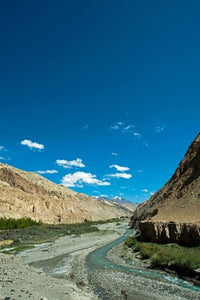 Markha Valley Landscape Poster Print by Anthony Asael