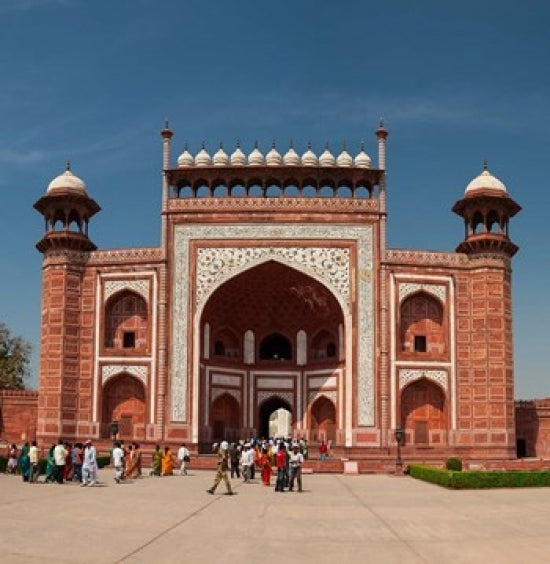 The Royal Gate at Taj Mahal Poster Print by Brent Bergherm