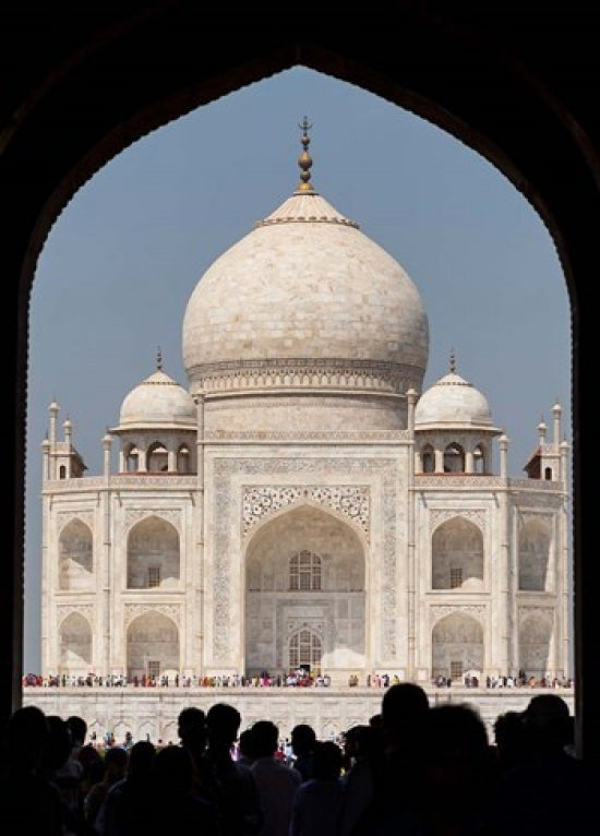 The Royal Gate detail poster print of the Taj Mahal in Agra, India by Brent Bergherm.