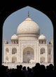 The Royal Gate detail poster print of the Taj Mahal in Agra, India by Brent Bergherm.