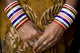 Close-up of woman's hands in Rajasthan poster print by Jaynes Gallery.