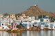 Pushkar Shore Fine Art Print by David Noyes showcasing tranquil Indian landscape.