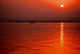 Sunset Over the Ganges River Poster Print by Dee Ann Pederson
