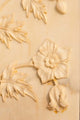 Floral Carving at the Taj Mahal Poster Print by Inger Hogstrom