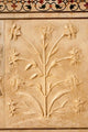 Taj Mahal Carving Detail Poster Print by Inger Hogstrom