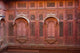 Intricately carved walls of Mehrangarh Fort poster print showcasing detailed architecture.