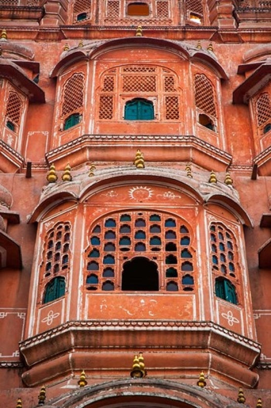 Jaipur, Rajasthan, India poster print by Inger Hogstrom showcasing vibrant culture and architecture.