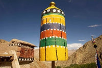 Colorful Gompas and Chortens in Ladakh, India Poster Print