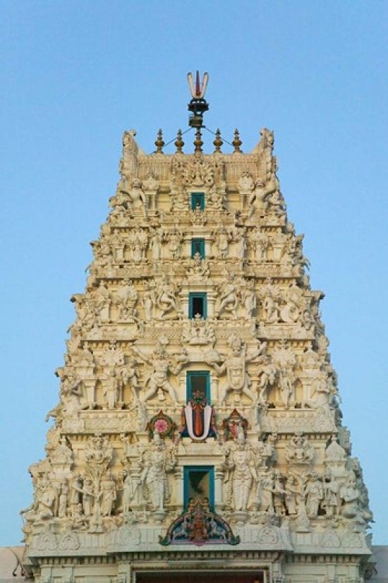 Hindu Temple in Pushkar, Rajasthan, India Poster Print by Keren Su