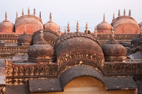 Madhavendra Palace at sunset poster print by Keren Su showcasing Rajasthan, India