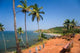 Goa Big and Little Vagator beaches poster print by Micah Wright