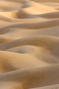 Abstract of Sand Dunes at Sunset poster print by Philip Kramer, capturing the beauty of the Thar Desert.