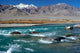 Indus River and Himalaya Range Art Print by Ric Ergenbright