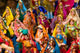 Figurines at the Saturday Market, Goa, India Poster Print by Walter Bibikow