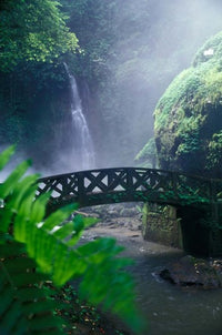 Air Teriun Kali Waterfall Poster Print by Michele Westmorland.