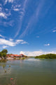 Bali, Indonesia Serangan Port Poster Print by Micah Wright