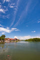 Bali Indonesia Serangan Port Poster Print by Micah Wright