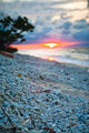 Gili Islands Sunset Beach Poster Print by Micah Wright