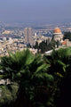 Haifa Cityscape from Bahai Dome Poster Print by Bill Bachmann