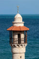 Jaffa Al-Bahr Mosque minaret Poster Print by David Noyes