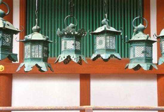 Kasuga Lanterns at Kasuga Shrine in Nara, Japan Poster Print by Rob Tilley