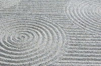 Pattern in Sand at Tofukuji Temple, Kyoto, Japan Poster Print by Rob Tilley