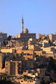 Aerial view of traditional houses in Amman, Jordan poster print by Keren Su.