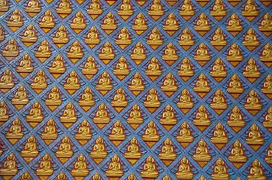 Thai Buddhist Temple Poster Print from Penang, Malaysia by Cindy Miller Hopkins