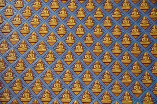 Thai Buddhist Temple Poster Print by Cindy Miller Hopkins
