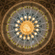 Sultan Qaboos Grand Mosque Poster Print by Tom Norring showcasing intricate architecture.