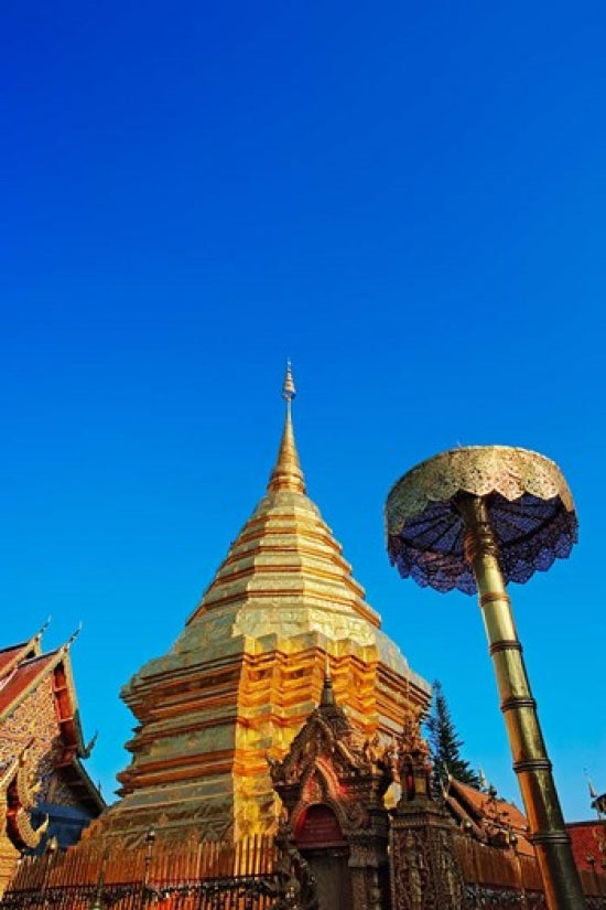 Wa Phra That Doi Suthep Rajvoravihara Poster Print by Adam Jones
