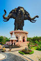Giant Three-Headed Elephant Poster Print from Erawan Museum, Bangkok