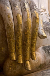 Buddha at Wat Si Chum Poster Print by Alison Wright