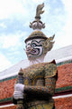 Close-up of statue at Emerald Palace in Grand Palace, Bangkok