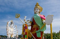 Wat Plai Laem, Ko Samui, Thailand Poster Print by Cindy Miller Hopkins