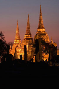 Wat Phra Si Sanphet Temple Fine Art Print by Kristin Piljay