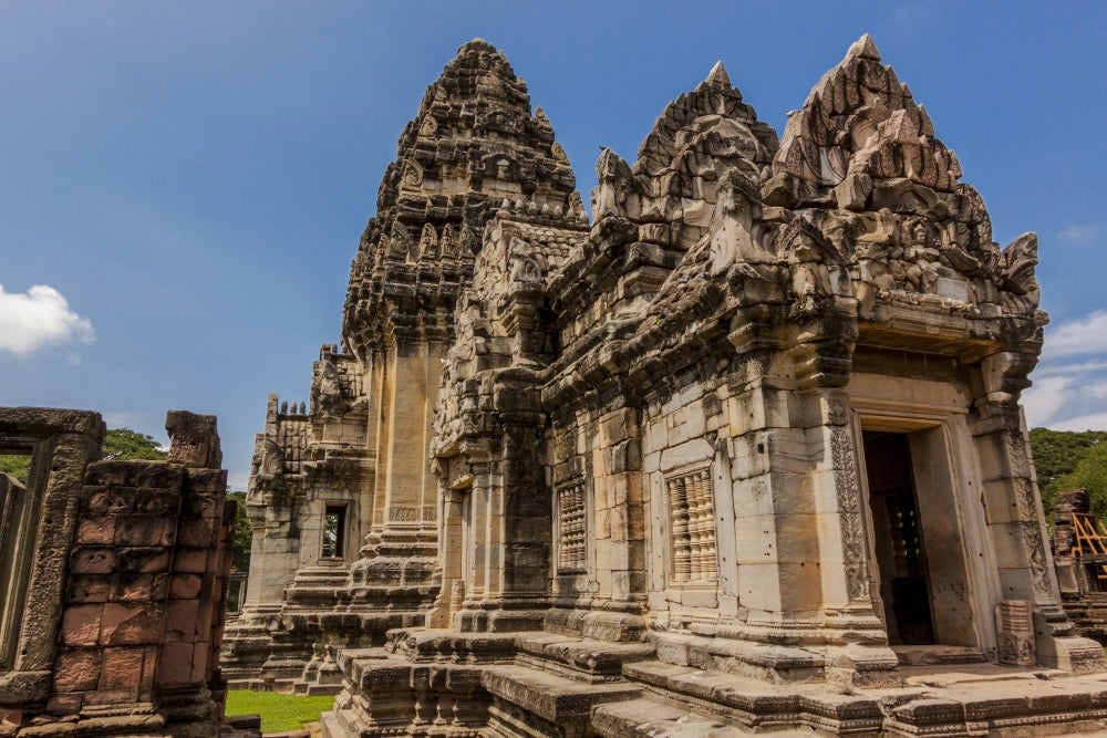 Phimai Historical Park Ancient Khmer Temple Poster Print by Tom Haseltine