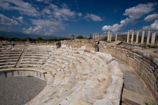 Theater in the Round, Aphrodisias, Turkey Poster Print by Darrell Gulin