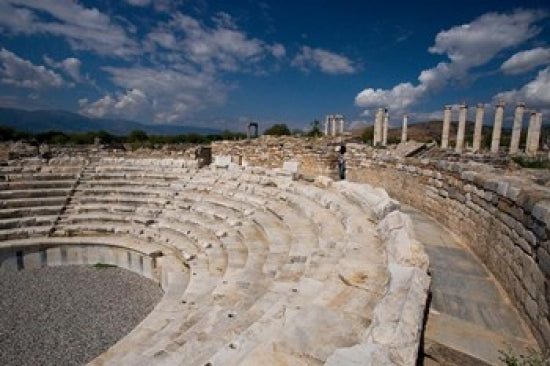 Theater in the Round, Aphrodisias, Turkey poster print by Darrell Gulin.