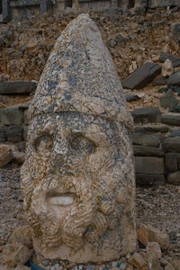 Head Statues at Mount Nemrut Poster Print by Darrell Gulin