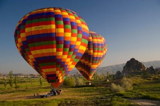 Turkey in Cappadocia hot air ballooning poster print by Darrell Gulin