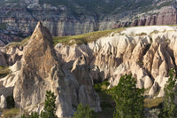 Rock formations in Goreme Valley, Cappadocia, Turkey Poster Print by Keren Su