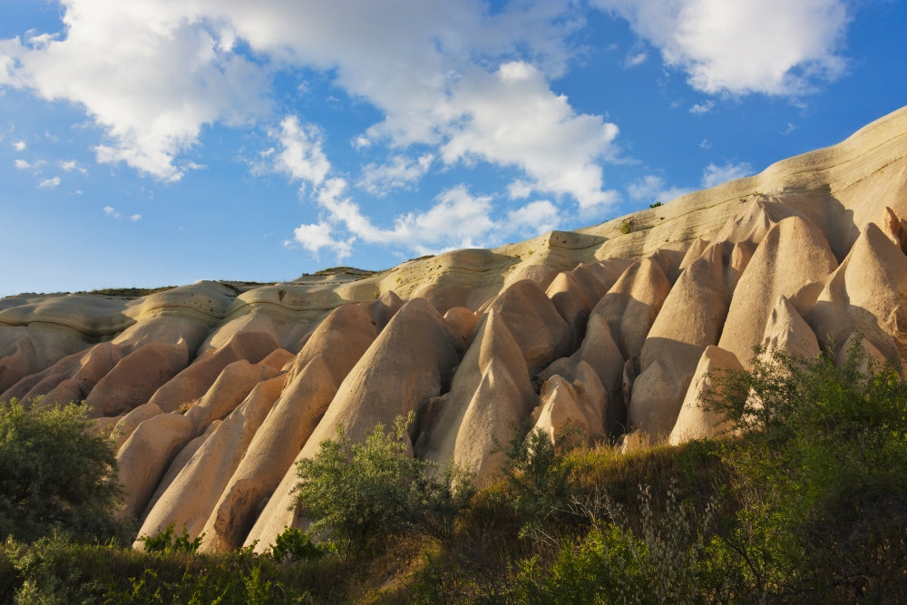 Rock formations in Goreme Valley, Cappadocia poster print by Keren Su