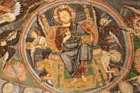 Mural inside Karanlik Kilise (Dark Church), Cappadocia, Turkey - Poster Print by Keren Su