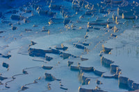 Travertine terraces of Pamukkale UNESCO World Heritage Site poster print by Keren Su