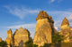 Fairy chimney rock formation at sunset in Cappadocia poster print by Keren Su