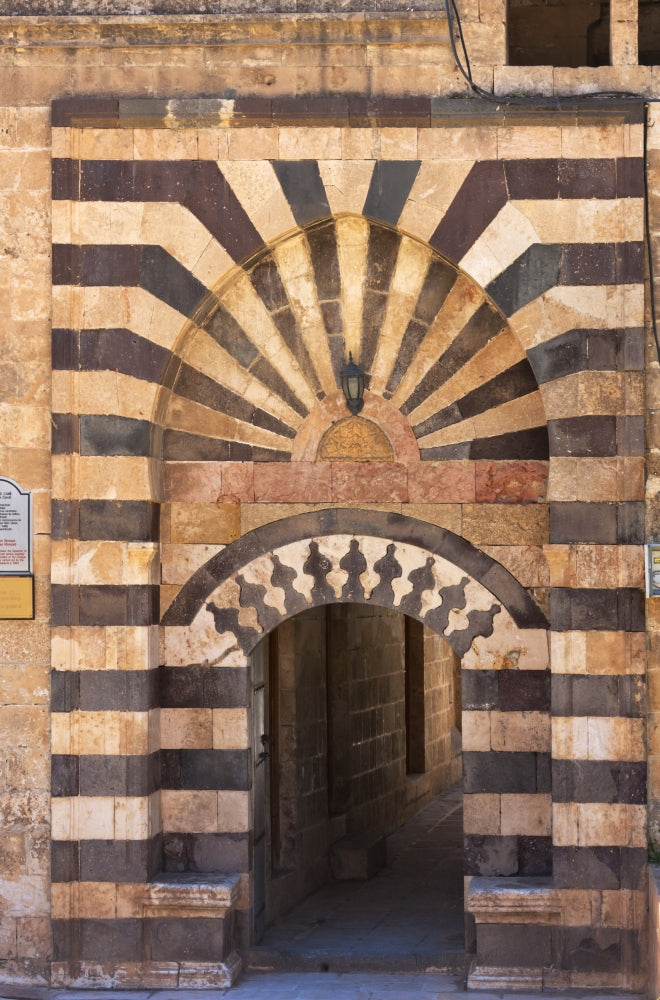 Halil-ur Rahman Mosque Poster Print by Keren Su showcasing intricate architectural details.