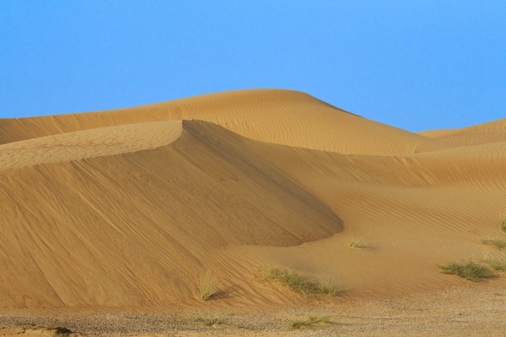 Desert landscape poster print featuring Abu Dhabi, UAE by Tom Norring.