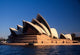 Sydney Opera House poster print by David Wall showcasing iconic architecture