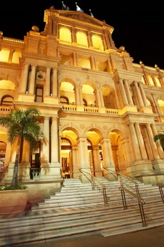 Treasury Casino Brisbane Poster Print by David Wall